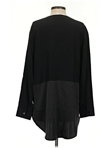 Eileen Fisher Long Sleeve Silk Top (view 2)