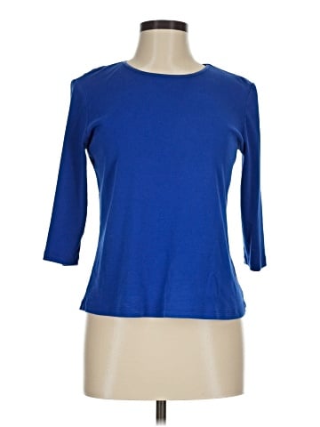 Christopher & Banks 3/4 Sleeve T-Shirt (view 1)
