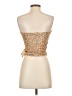 Edikted Gold Sleeveless Top Size S - photo 2