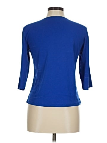 Christopher & Banks 3/4 Sleeve T-Shirt (view 2)