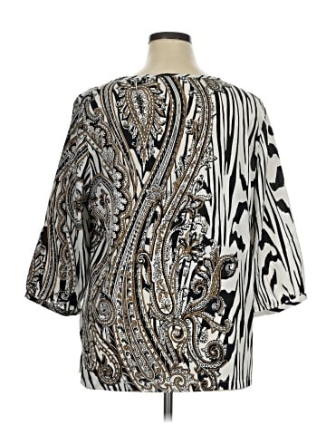 Chico's 3/4 Sleeve Blouse (view 2)