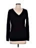 Talbots 100% Cashmere Black Cashmere Pullover Sweater Size M - photo 1
