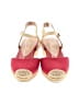 Dream Pairs Color Block Red Wedges Size 9 - photo 2