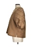 Glam Brown 3/4 Sleeve Blouse Size L - photo 5