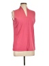 Talbots Pink Sleeveless Blouse Size 12 - photo 1