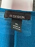 B-Design Teal 3/4 Sleeve Top Size XL - photo 7