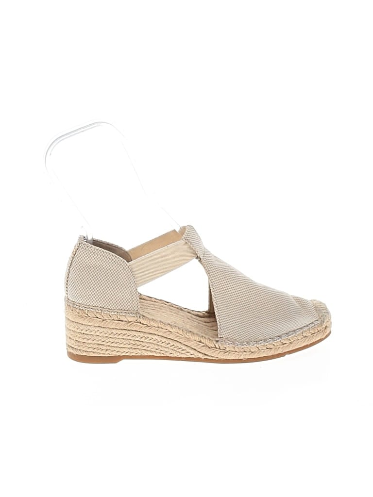 Pre-owned Tory Burch Wedges In Ivory