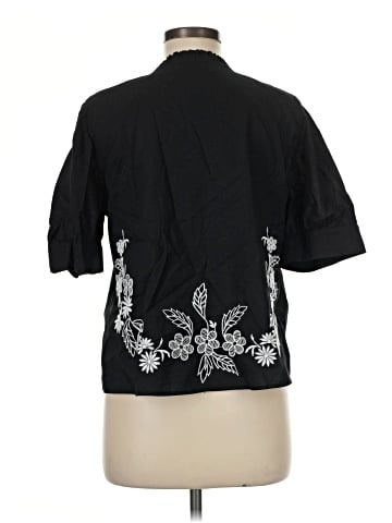 Calypso St. Barth Short Sleeve Blouse (view 2)