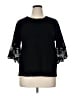 Chico's Black 3/4 Sleeve Top Size XL - photo 1