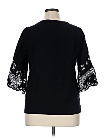 Chico's 3/4 Sleeve Top (view 2)