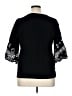 Chico's Black 3/4 Sleeve Top Size XL - photo 2