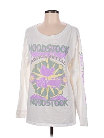 Recycled Karma Long Sleeve T-Shirt (view 1)