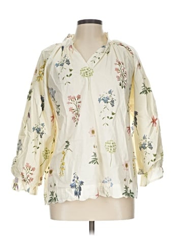 Umgee 3/4 Sleeve Blouse (view 1)