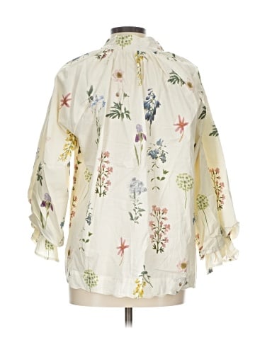 Umgee 3/4 Sleeve Blouse (view 2)