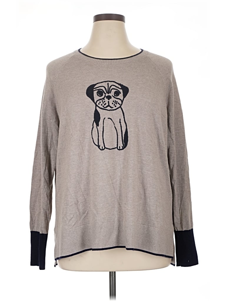 Pre-owned Boden Pullover Sweater In Gray
