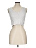 Fabletics Silver Sleeveless T-Shirt Size L (estimated) - photo 1