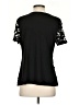 Peter Nygard Black Short Sleeve Top Size S - photo 2