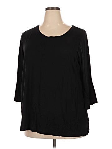 Adrienne Vittadini 3/4 Sleeve Top (view 1)