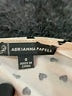 Adrianna Papell Polka Dots Tan Short Sleeve Top Size S - photo 7