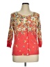 Roz & Ali Orange Cardigan Size XL - photo 1