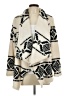 Knapp Studio 100% Polyester Argyle Ivory Coat Size L - photo 1