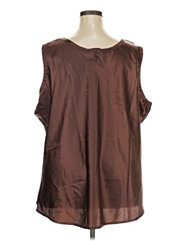 Ulla Popken Sleeveless Blouse (view 2)