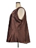 Ulla Popken 100% Polyester Brown Sleeveless Blouse Size 28 - 30 - photo 5
