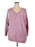 Torrid Pink Purple Pullover Sweater Size 2X Plus (2) - photo 1