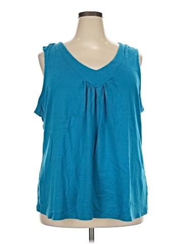 Lane Bryant Outlet Sleeveless Blouse (view 1)