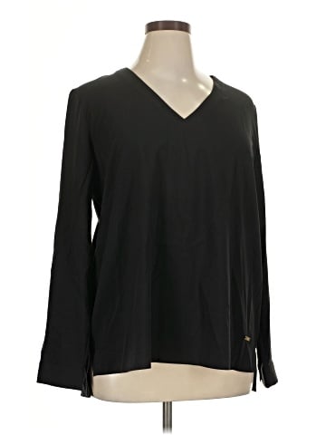 Jones New York Signature Long Sleeve Top (view 1)