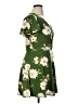 BCX Tropical Green Casual Dress Size XL - photo 4
