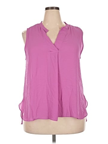 Worthington Sleeveless Blouse (view 1)