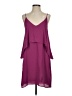 Three Eighty Two 100% Polyester Solid Purple Cocktail Dress Size S - photo 1