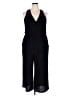 Swimsuits for all Solid Black Jumpsuit Size 18 - photo 1