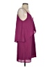 Three Eighty Two 100% Polyester Solid Purple Cocktail Dress Size S - photo 4