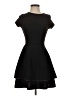 Aqua Solid Black Casual Dress Size XS - photo 1