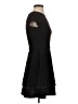 Aqua Solid Black Casual Dress Size XS - photo 4
