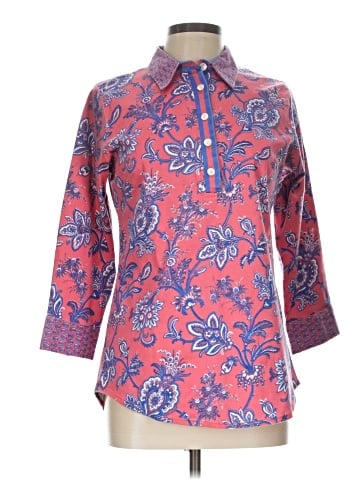 Gretchen Scott Designs 3/4 Sleeve Button-Down Shirt (view 1)