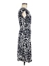 En Focus Studio Paisley Gray Casual Dress Size 6 - photo 4