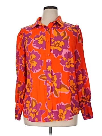 BTFBM Long Sleeve Blouse (view 1)