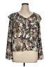 W5 Ivory Long Sleeve Blouse Size XL - photo 1