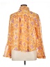 Truth NYC 100% Polyester Orange Long Sleeve Blouse Size 1X - photo 2