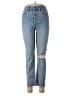 RE/DONE Hearts Blue Jeans Size 28 waist - photo 1