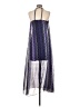 Mossimo 100% Polyester Chevron-herringbone Purple Casual Dress Size XS - photo 2