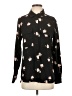 Elodie Floral Black Long Sleeve Blouse Size S - photo 1