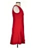 Theory 100% Polyester Solid Red Cocktail Dress Size 0 - photo 4