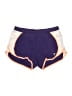 Active 100% Polyester Color Block Purple Athletic Shorts Size S - photo 1