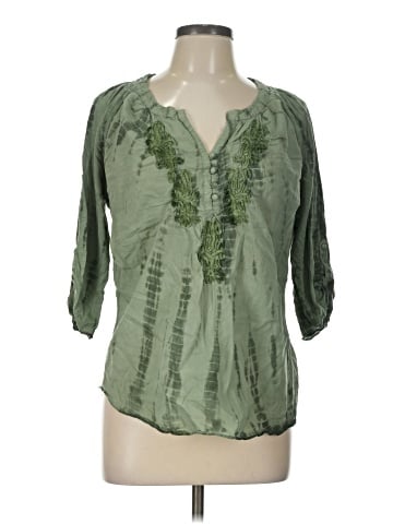 Vintage America Blues 3/4 Sleeve Blouse (view 1)