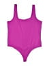 Express Solid Purple One Piece Swimsuit Size XL - photo 1