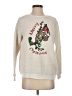 Poof! Ivory Pullover Sweater Size S - photo 1